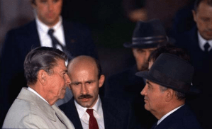 Reagan and Gorb